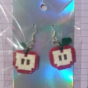 Apple Design Earrings